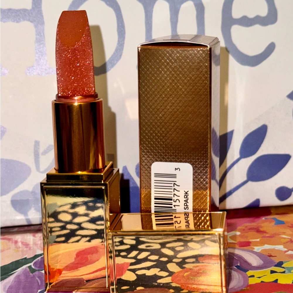 NIB NEW TOM FORD Soleil De Feu Spark Lip Balm Lipstick 02 Sun Spark Full Size - Picture 10 of 16